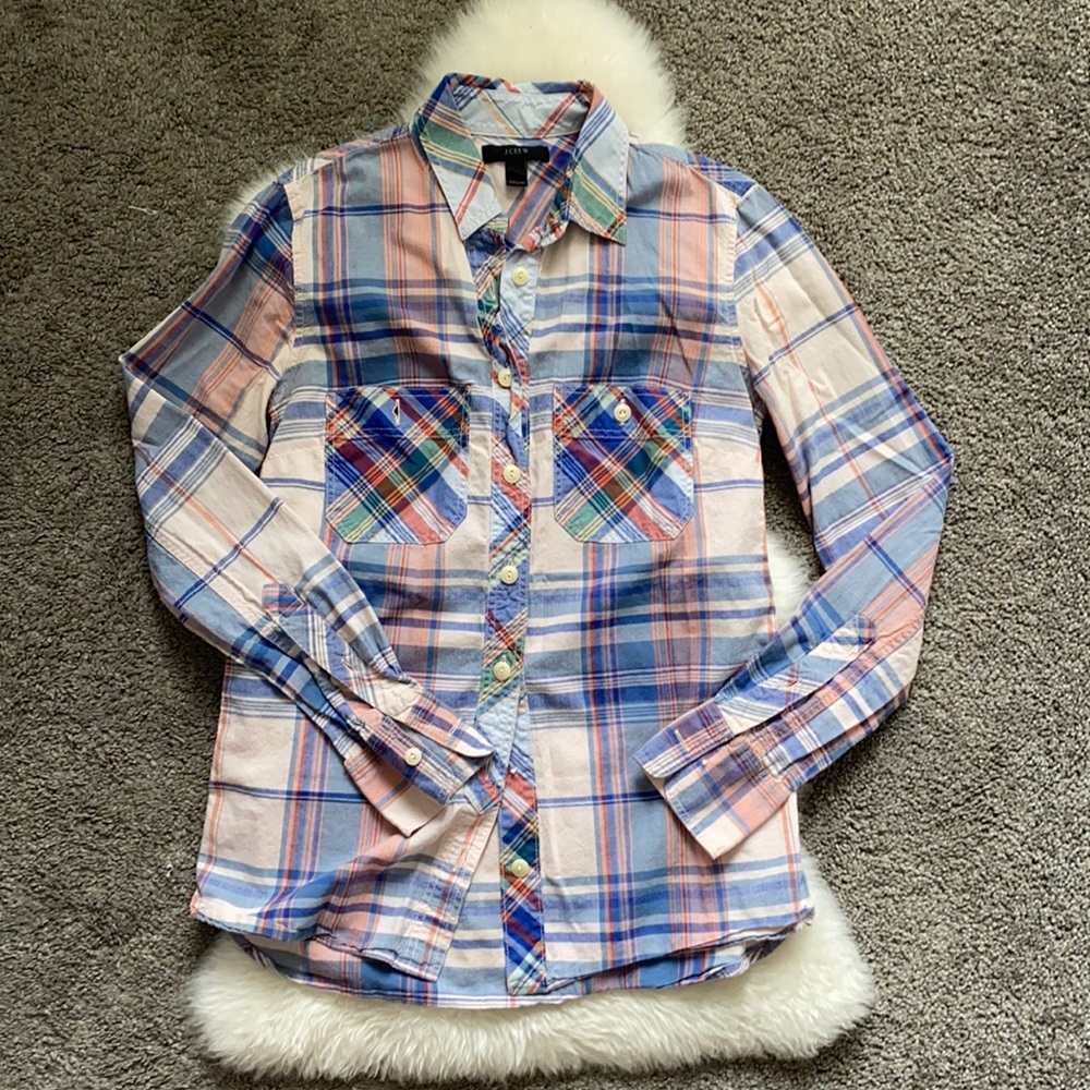 J crew button down shirt